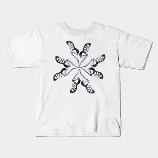 Irish Dance Soft Shoe Wheel Kids T-Shirt